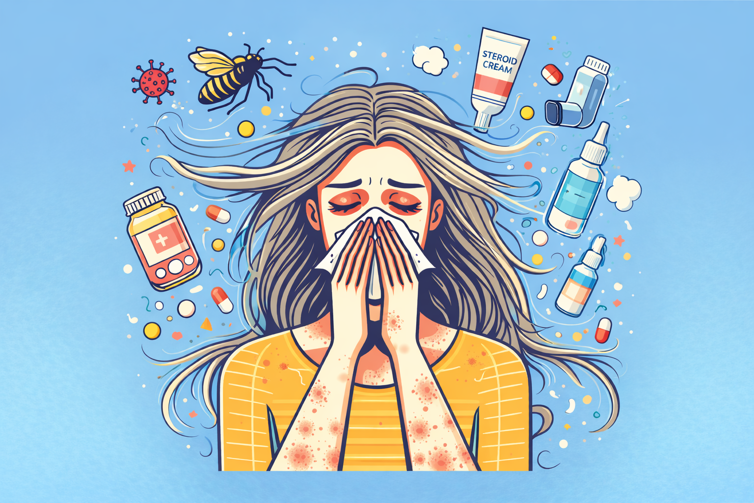 Allergy Relief Illustration